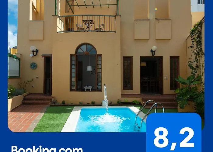 The Yellow House - Solarium - Climatized Pool *