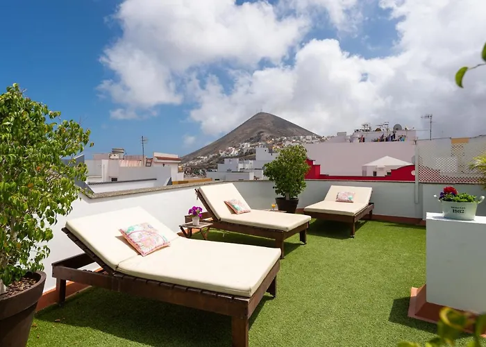Villa The Yellow House - Solarium - Climatized Pool Gáldar