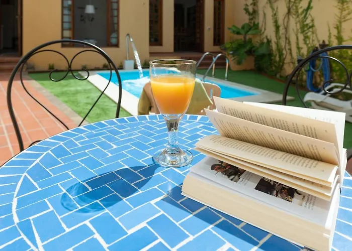 The Yellow House - Solarium - Climatized Pool Willa Gáldar